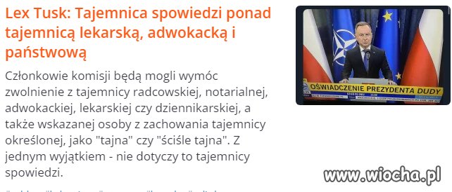 Tajemnice lekarskie czy adwokackie nieważne