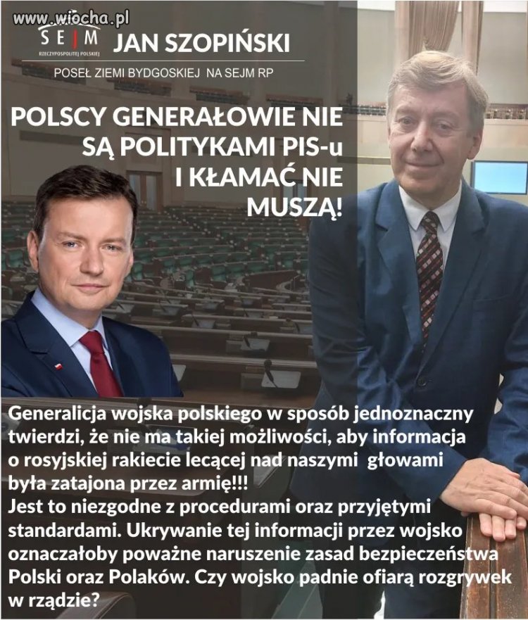 Polscy generałowie kłamać nie muszą