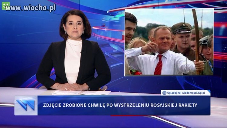 Rakieta rozbita pod Bydgoszcza