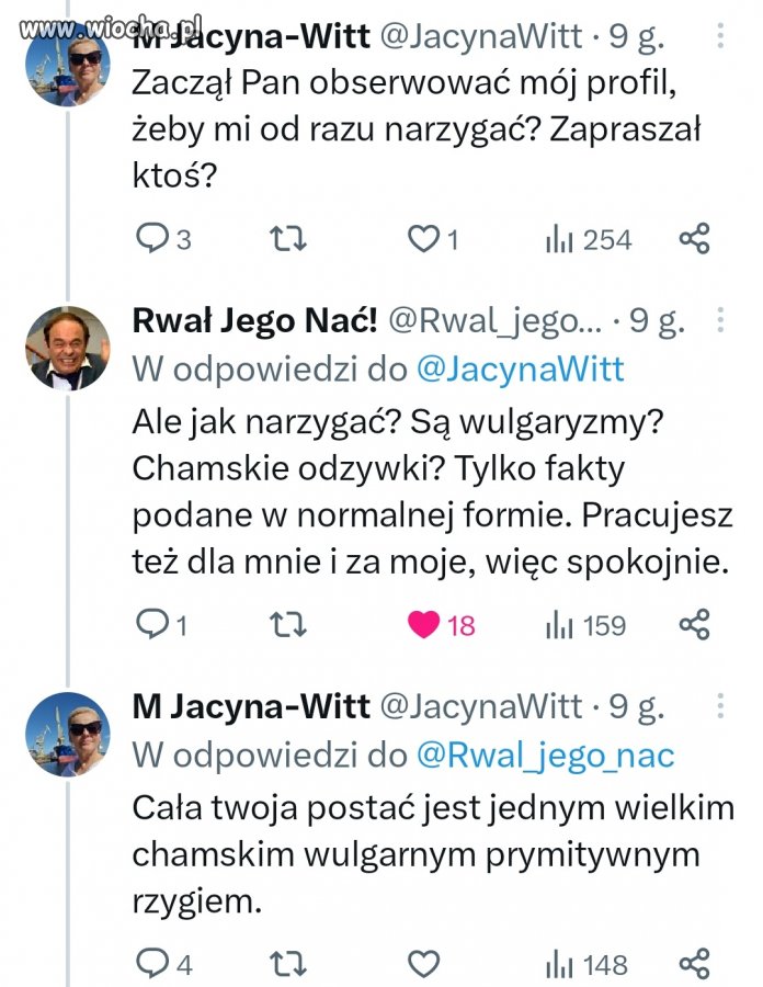 Większość chamów w pis,  jest po prostu dumnych ze swojego chamstwa. 