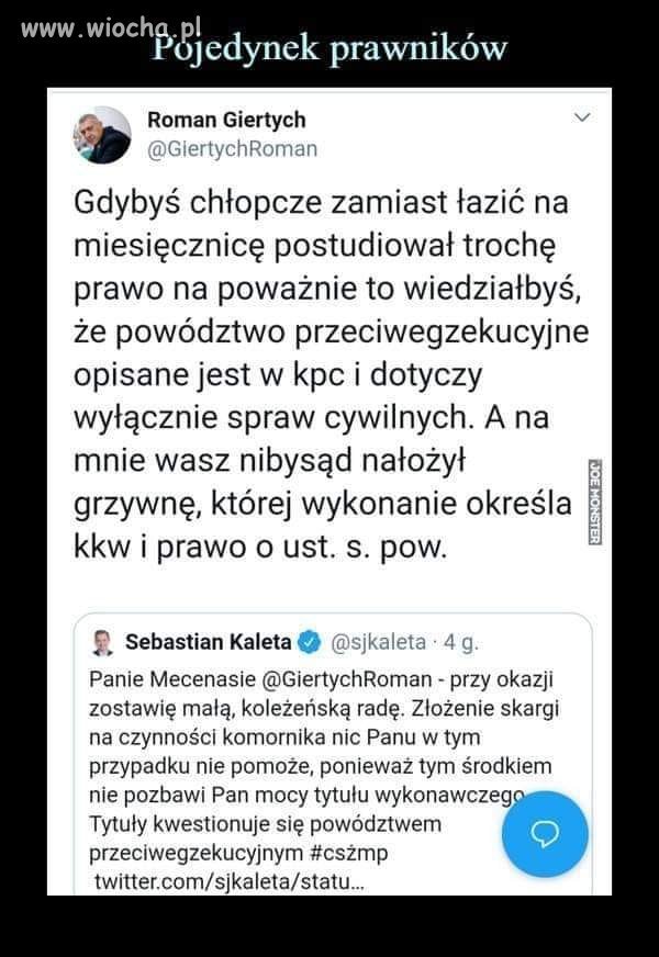 Pojedynek prawników
