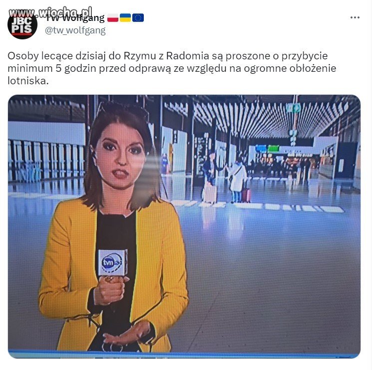 Ostrzeżenie. Prosimy o rt.
