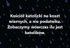 Czas zeby wierni sami placili za swoja "wiare"!