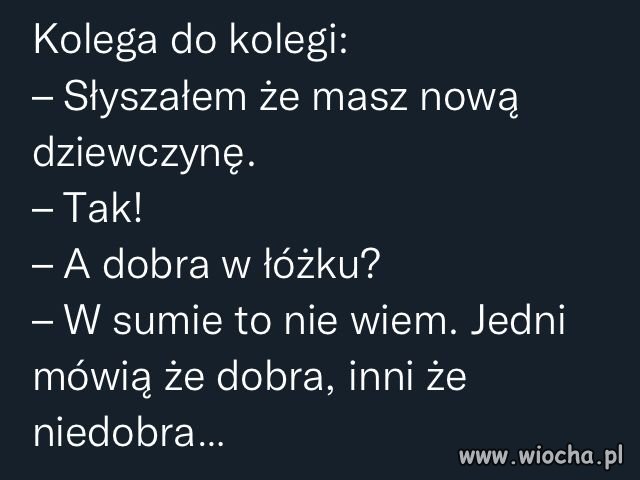 Dobre pytanie...