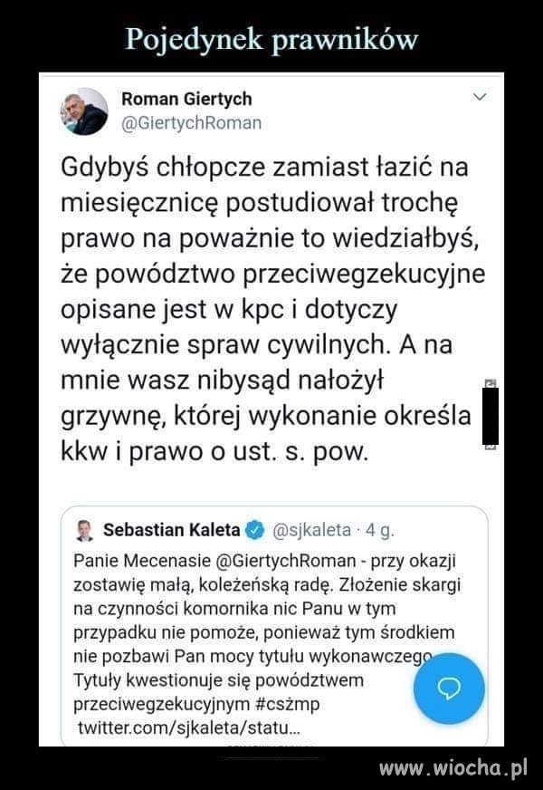 Pojedynek prawników