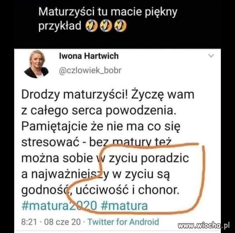 Piękny przykład 