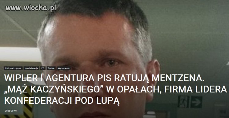 Mentzen “spadł z rowerka” - to nowy Kukiz!