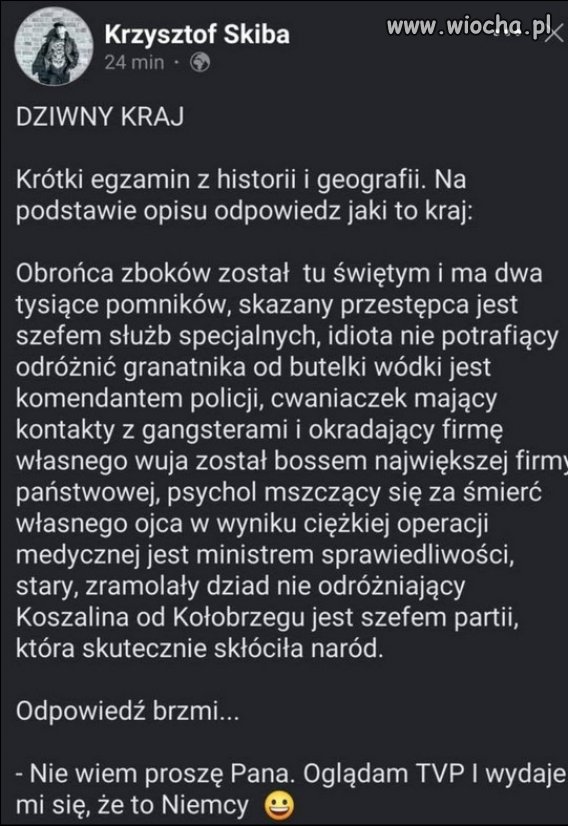 Co to za dziwny kraj?