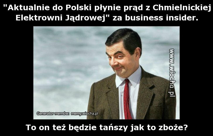 "Aktualnie do Polski płynie prąd z Chmielnickiej