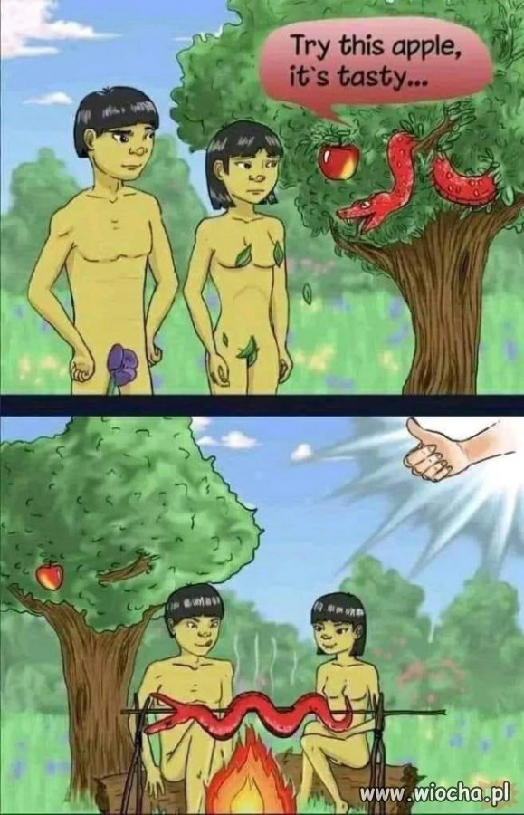 Gdyby Adam i Ewa byli Chińczykami...