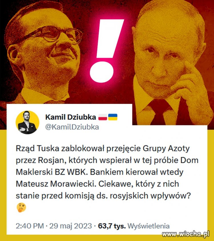 O ile Komisja będzie zdominowana przez rosyjskich agentów z Pisu, to sprawy będą prowadzone po kremlowskiej linii