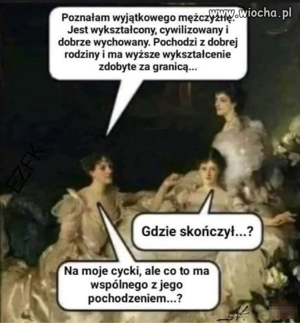 No właśnie, co to ma wspólnego z pochodzeniem?