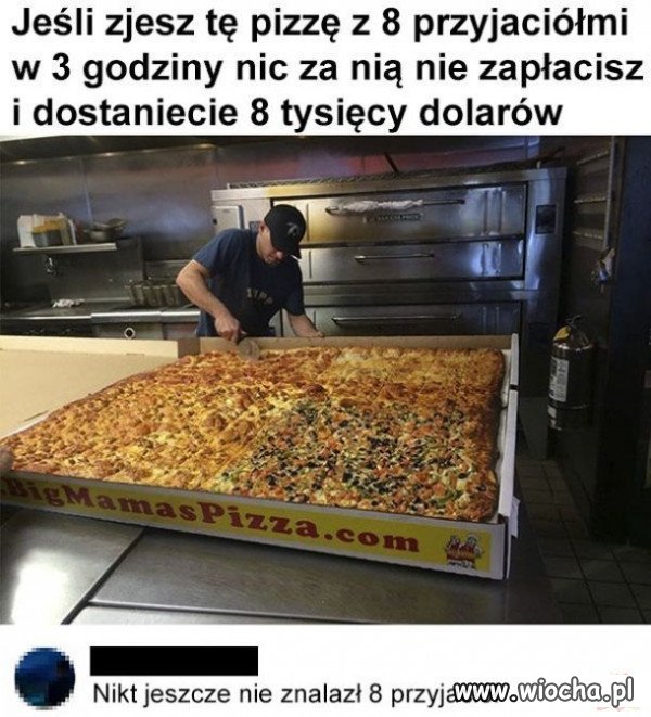 Też nie mam przyjaciół.