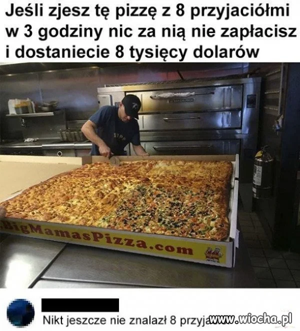 Też nie mam przyjaciół.