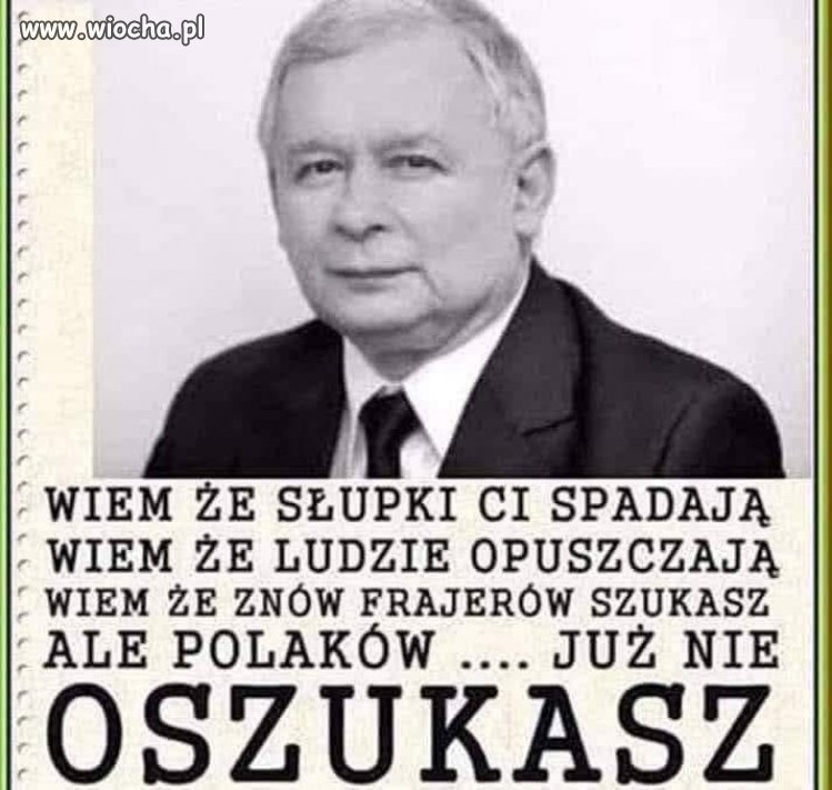 Oby!. Nie cieszmy się jednak zbyt wcześnie