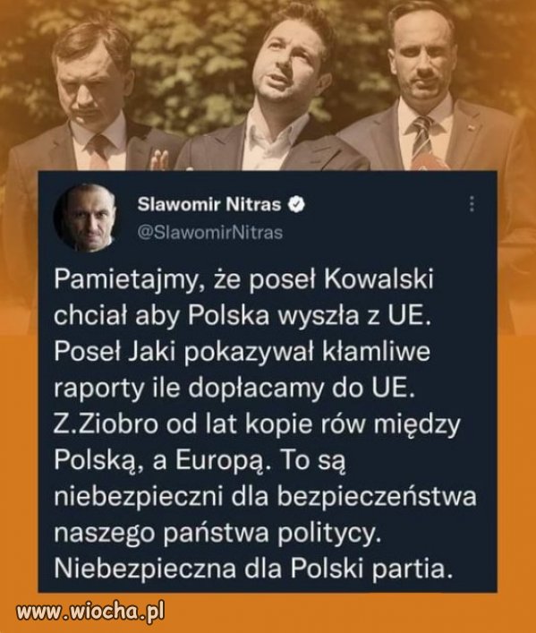 To niebezpieczna dla Polski partia, ze stajni Rydzyka!