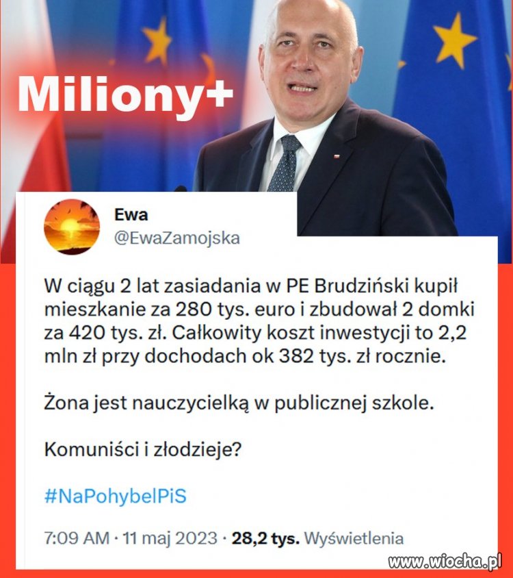 A może żona nauczycielka wyciąga 11 000, jak mówi minister Rzymkowski