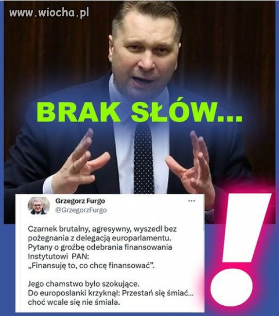 Taki czlowiek nazywa sie cham i to duzymi literami.