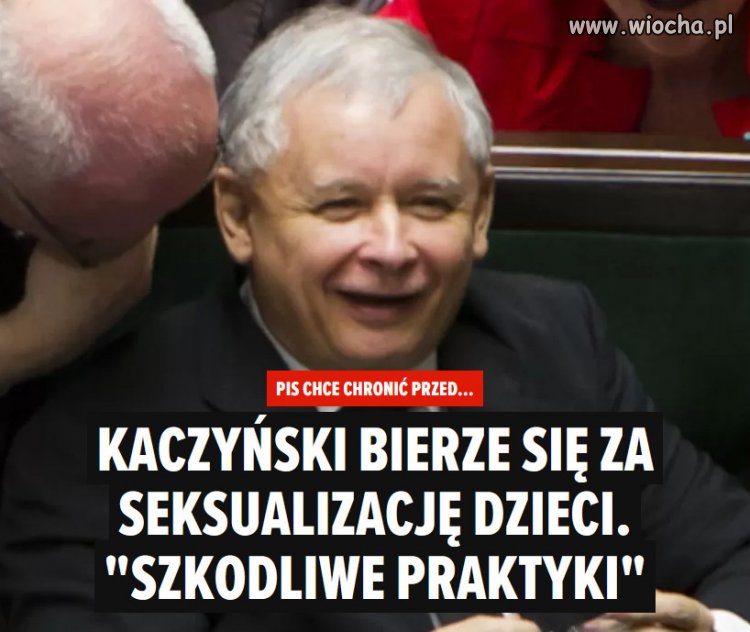 PiS chce chronić przed...  pedofilami sekty kościoła?