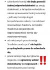 Pozwoliliśmy wprowadzić reżim.