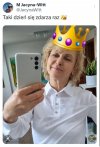 Cały czas odczuwa skutki upadku na rowerze.