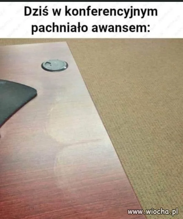 Zapach awansu.