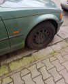 Green BMW.
