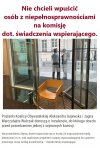 Zablokowane wejście do Sejmu
