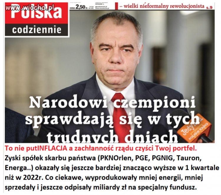 To zachłanność rządu czyści nasze portfele