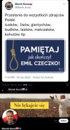 Kolejny pisowski " katolik"