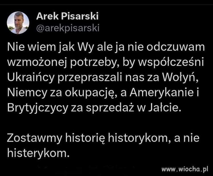Co my mamy z tym przepraszaniem 