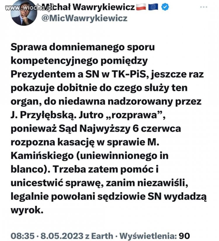 Lepper mówił to i o marzeniach  Kaczyńskiego  10 lat temu. 