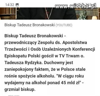 I zamiast tego, to na tacę dać? Nic z tego,