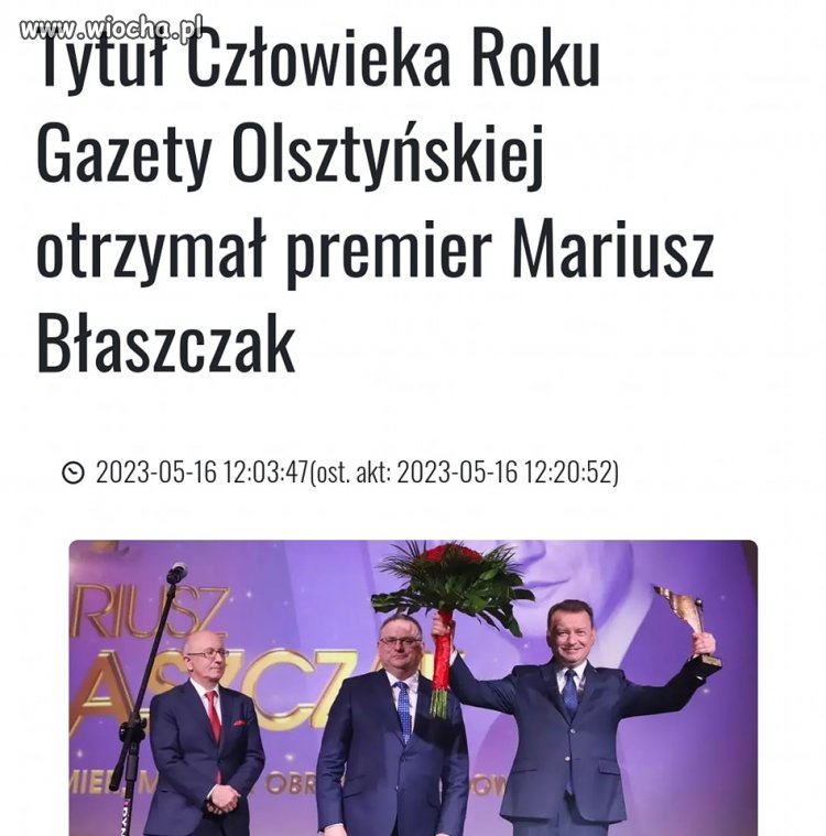Za ukrywanie, że na zachodzie Polski 
