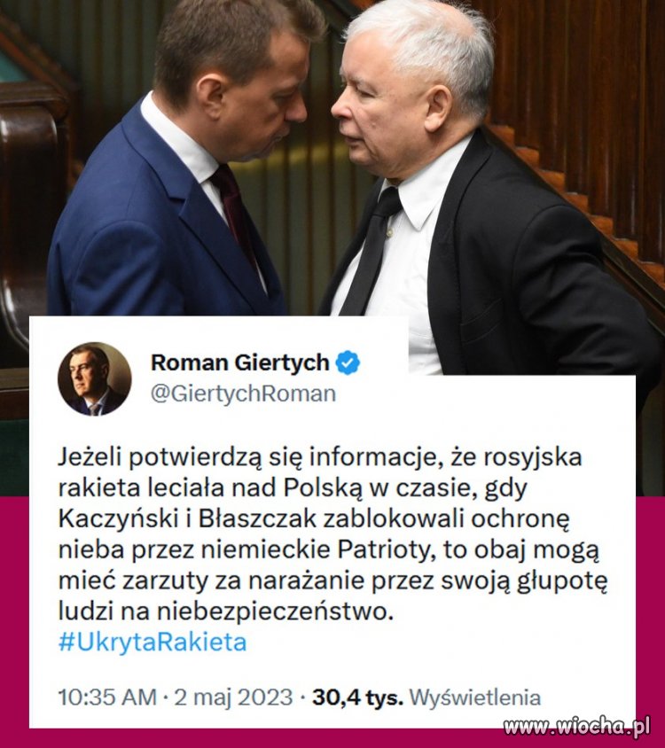 Przez 20 miesięcy szef Komitetu ds. bezpieczeństwa Jarosław Kaczyński do 06 2022 i wicepremier szef MON Mariusz Błaszczak. 