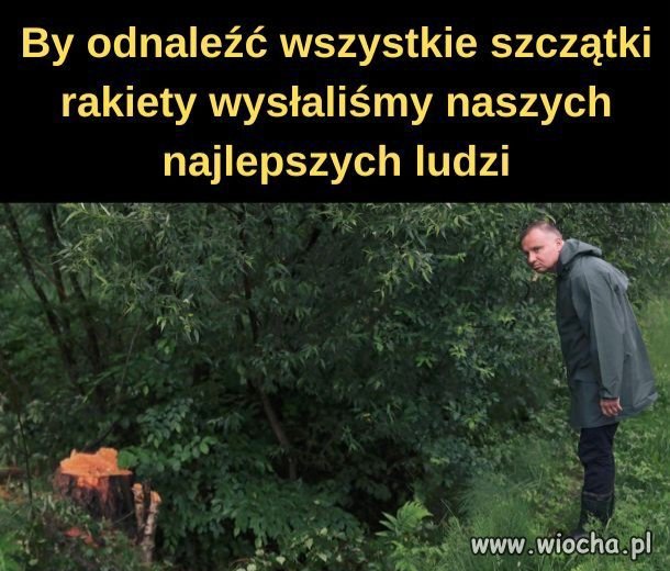 Tropienie ruskiej rakiety