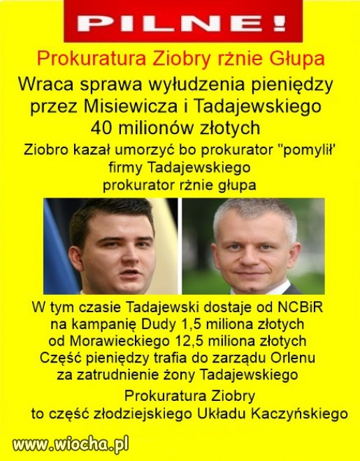 Tak działa ośmiornica mafii PiSu, okradająca Polskę!