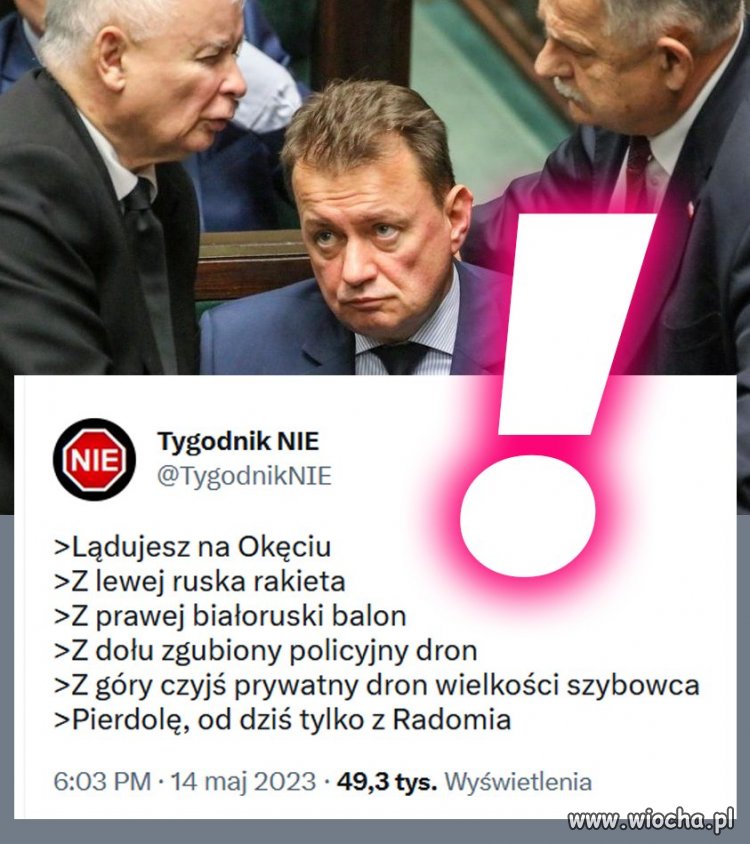 Błaszczak w cywilizowanym kraju...