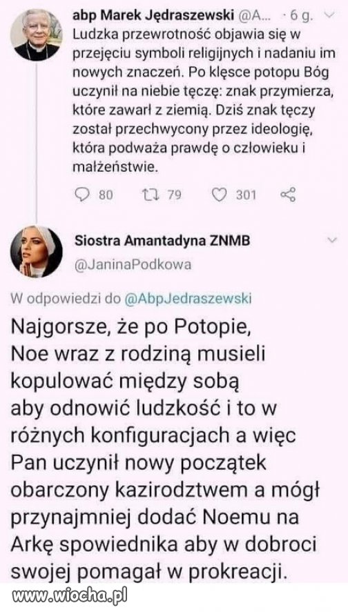 Mam dość, tych biblijnych ,,madrosci" kleru!
