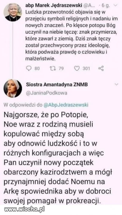 Mam dość, tych biblijnych ,,madrosci" kleru!