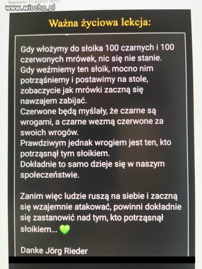 Takie tam ciekawostki