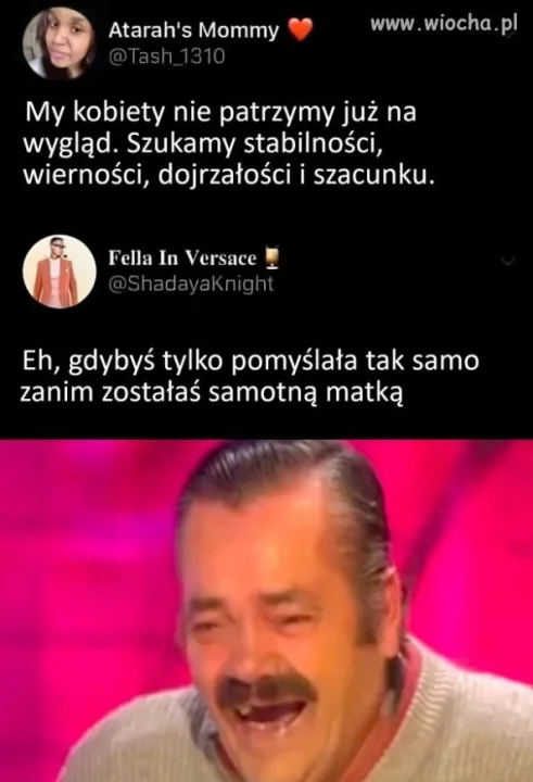 Ważne żeby alimenty były,