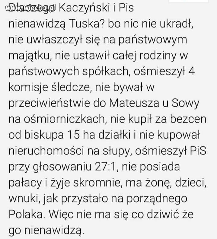 Dlaczego go nienawidzą?