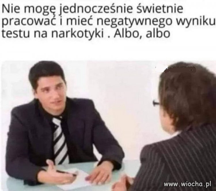 No coś za coś 