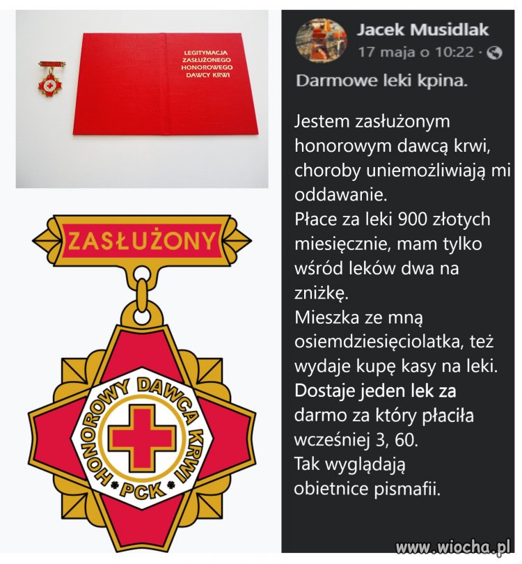 Tak wygląda realizacja pisowskiegov programu ''darmowe leki''. 