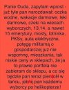 On niestety tego nie zrozumie. 
