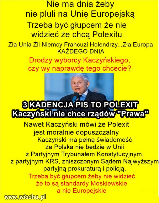 Moze wschodni elektorat PiSu, to nie europejczycy?