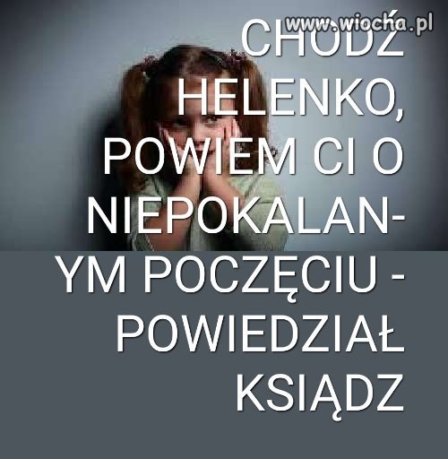 Na plebanii, jest to częste.