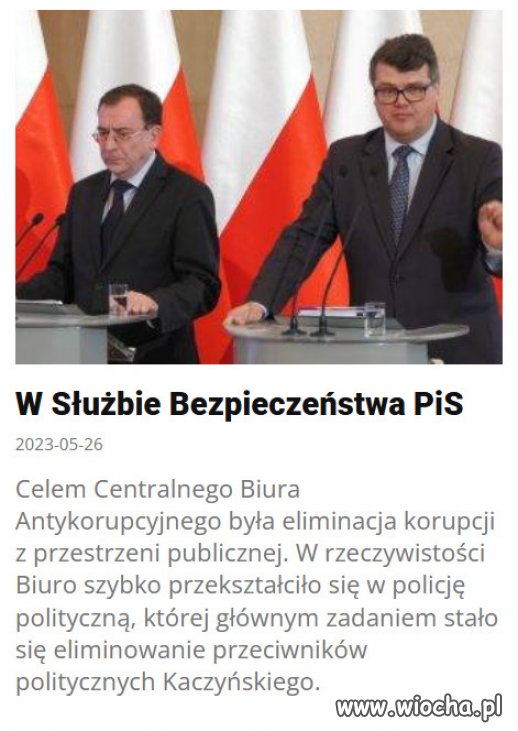 Tak wyglada bezpieka Kaczyńskiego...