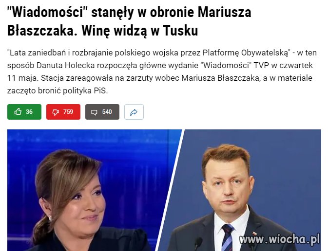 No bo kto inny może być winny jak nie Tusk